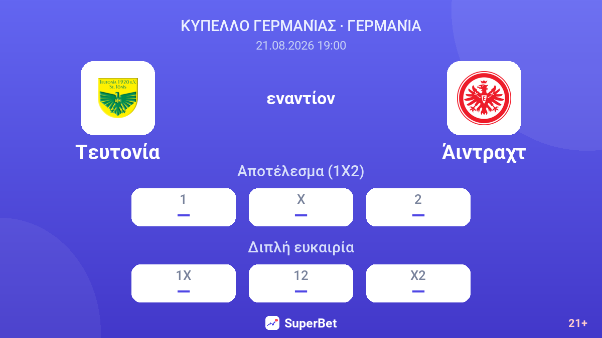Σανκτ-Τένις - Άιντραχτ — αποδόσεις